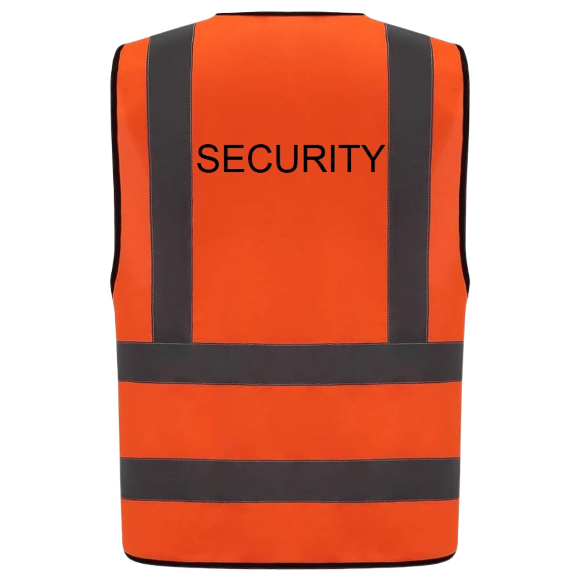 Pre-Designed Safety Vest - Classic Orange