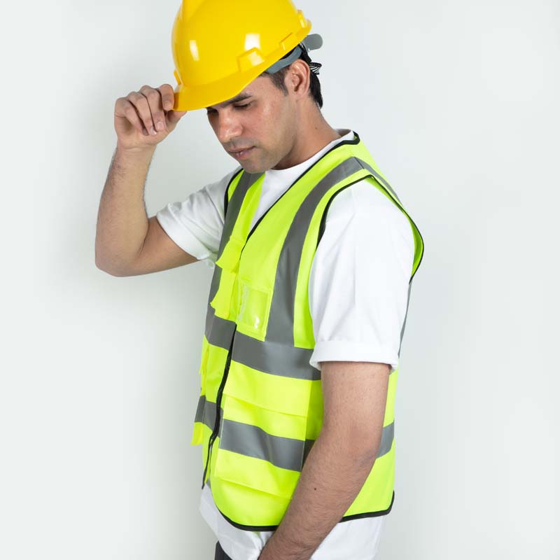 SecureZip Safety Vests - Yellow