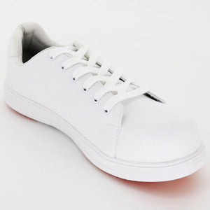 Pro Guard Microfiber Safety Shoes - White