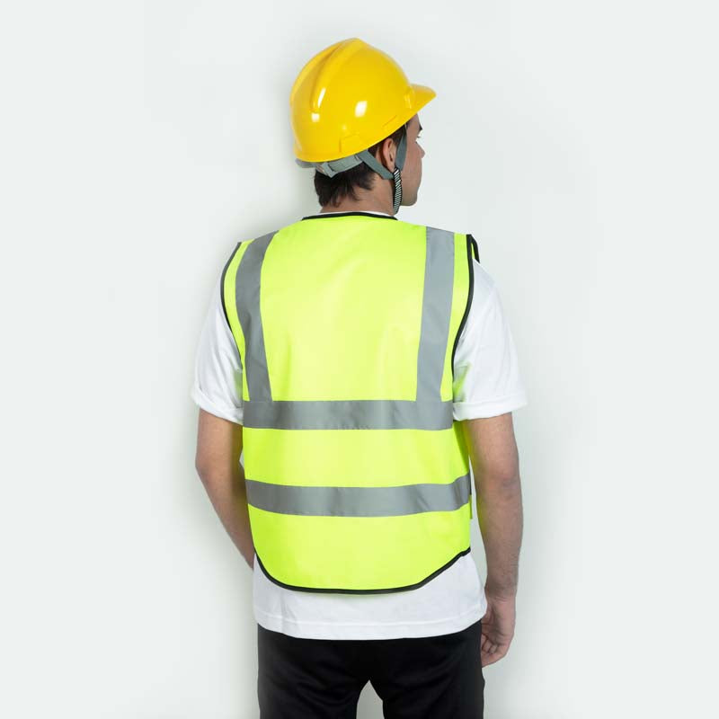 SecureZip Safety Vests - Yellow