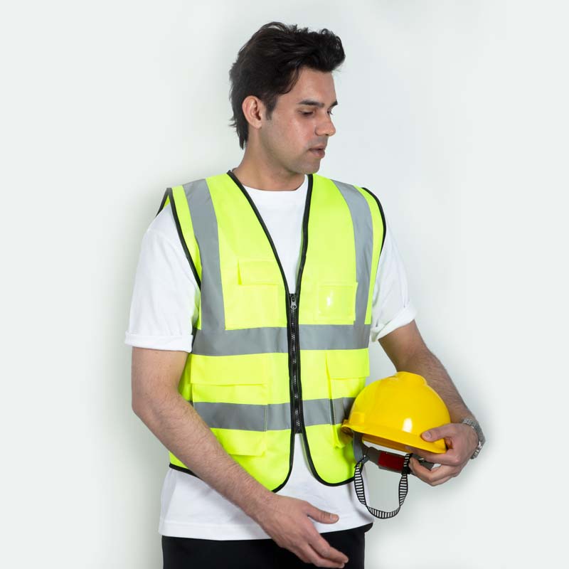 SecureZip Safety Vests - Yellow