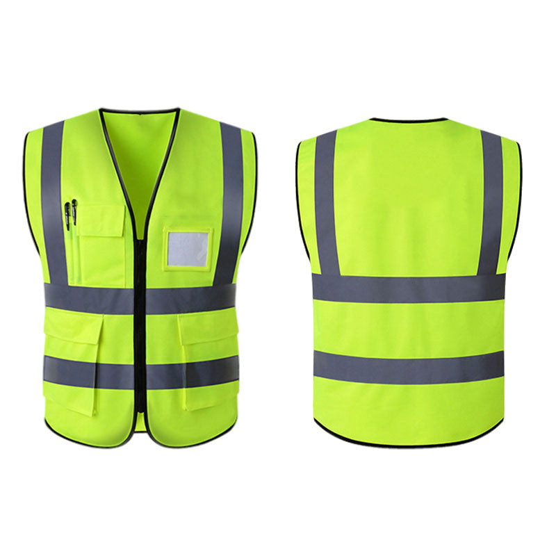 SecureZip Safety Vests - Yellow