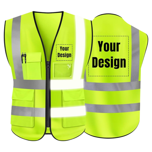 Custom printed Safety Vest