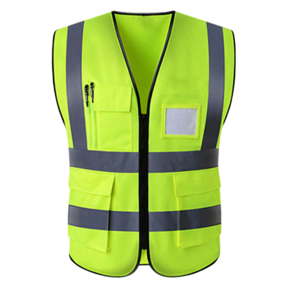 SecureZip Safety Vests - Yellow